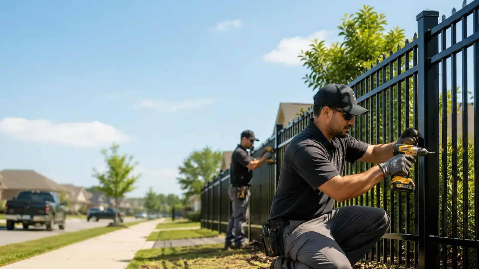 Metal Fence Installation in Allen, OK